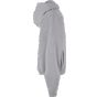 Build Your Brand 90's Zip Hoody Heather grey