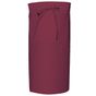 Link Kitchenwear Tablier de cuisinier avec poche bordeaux