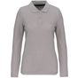 WK Designed To Work Polo manches longues femme oxford_grey