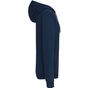 Kariban sweat-shirt zippé capuche contrastée navy/fine_grey