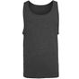 Build Your Brand Jersey Big Tank charcoal