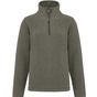Kariban Enzo - Micropolaire col zippé homme green_marble_heather