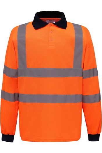 Image produit Polo manches longues haute visibilité