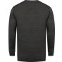 Henbury Men's 12gg v-neck jumper grey_marl
