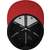 flexfit Premium 210 Fitted 2-Tone black/red