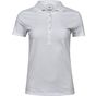 Tee Jays Ladies Luxury Stretch Polo white