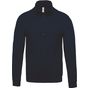 kariban Sweat-shirt col zippé  - navy - M