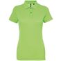 Asquith & Fox Polo femme classique polycoton neon_green