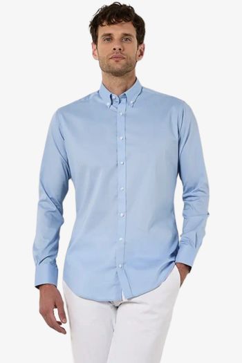 Stretch Oxford Shirt Long Sleeve