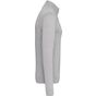 Kariban Pull 1/4 zip homme grey_melange