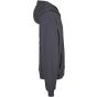 Build Your Brand Ultra Heavy Zip Hoody Darkgrey