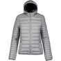 Kariban doudoune légère capuche femme marl_silver