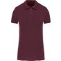 Kariban Polo piqué Bio180 femme wine
