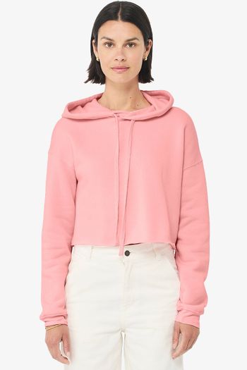 Image produit Women's cropped fleece hoodie