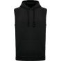 ProAct Sweat-shirt à capuche sans manches unisexe black