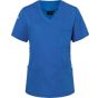 karlowsky Short-sleeve ladies' slip-on tunic essential royal_blue