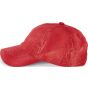 K-up Casquette Vintage - 6 panneaux red_washed