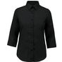 Kariban chemise manches 3/4 femme black
