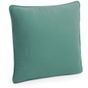 Westford Mill Housse de coussin à bord passepoilé en coton issu du commerce équitable natural/sage_green
