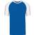 kariban Baseball - T-shirt bicolore manches courtes - aqua_blue/white - L