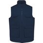 WK Designed To Work Gilet polycoton multipoches rembourré unisexe navy