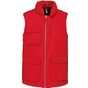 WK Designed To Work Bodywarmer matelassé red