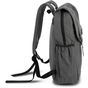 Kimood Sac à dos en toile à rabat washed_dark_grey