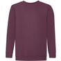 fruit of the loom Classic Set-In Sweat Kids bordeaux