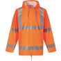 yoko Veste de pluie respirante hi-vis soft flex hi_vis_orange