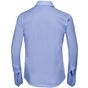 Russell Collection Ladies’ long sleeve tailored ultimate non-iron shirt bright_sky