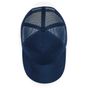 Beechfield Casquette filet réglable en daim french_navy