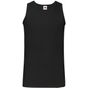 fruit of the loom Valueweight Athletic Vest noir