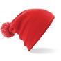 Beechfield Bonnet Snowstar® Junior bright_red/off_white