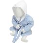 A&R Peignoir Babiezz® Light blue / White