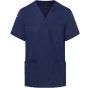 karlowsky Men's Short-Sleeve Slip-On Medical Tunic Essential Navy