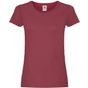 fruit of the loom Original T Lady-Fit brique