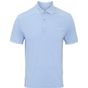 Premier Polo piqué Coolchecker pour homme light_blue
