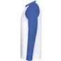 fruit of the loom Long Sleeve Baseball T white/royal