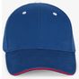 K-up Orlando - Casquette 6 panneaux royal_blue/red/white