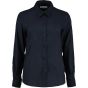 Kustom Kit Workwear Oxford Shirt Long Sleeve French navy
