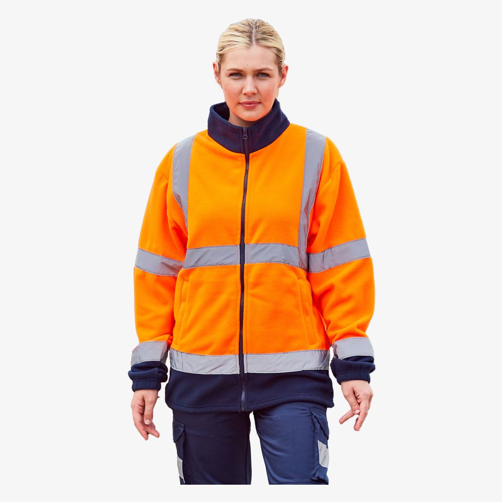 Polaire zippée à visibilité renforcée Pro RTX High Visibility