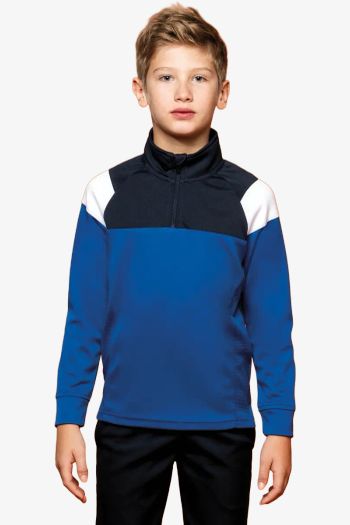 Image produit Sweat d'entrainement 1/4 zip enfant
