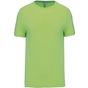 Kariban T-shirt col rond manches courtes homme lime