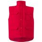 Velilla Bodywarmer matelassé multipoches red