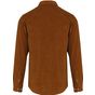 kariban Chemise manches longues en velours homme washed_brandy