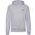 Fruit of the Loom Vintage Vintage Hooded Sweat Classic Small Logo Print heather_grey