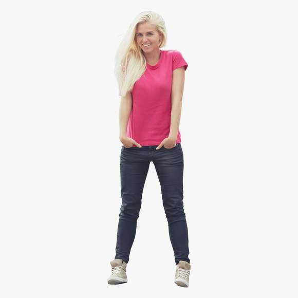Ladies Fitted T-Shirt Neutral
