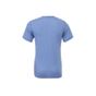 Bella Unisex triblend short sleeve tee blue_triblend
