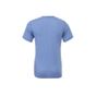 Bella Unisex triblend short sleeve tee blue_triblend