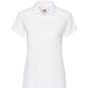 fruit of the loom Performance Polo Lady-Fit blanc